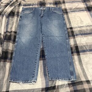 Wrangler Men's Relaxed Fit Light Blue Jeans